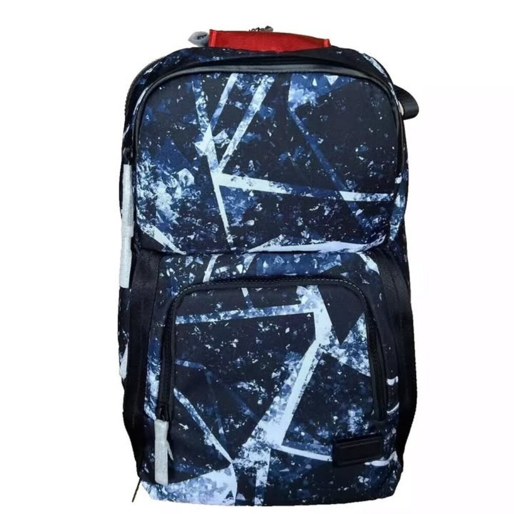 TUMI Tahoe Westlake Backpack Blue Shatter Print Weekend Travel Bag